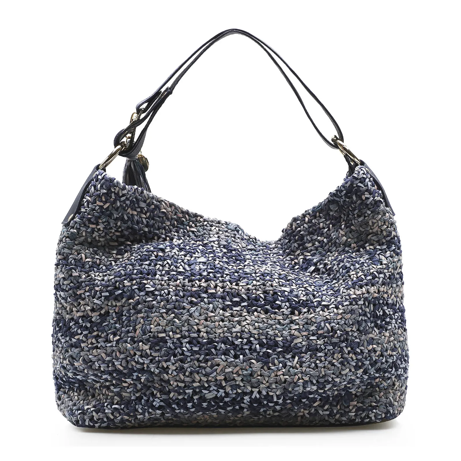 Bolsa Hobo Azul