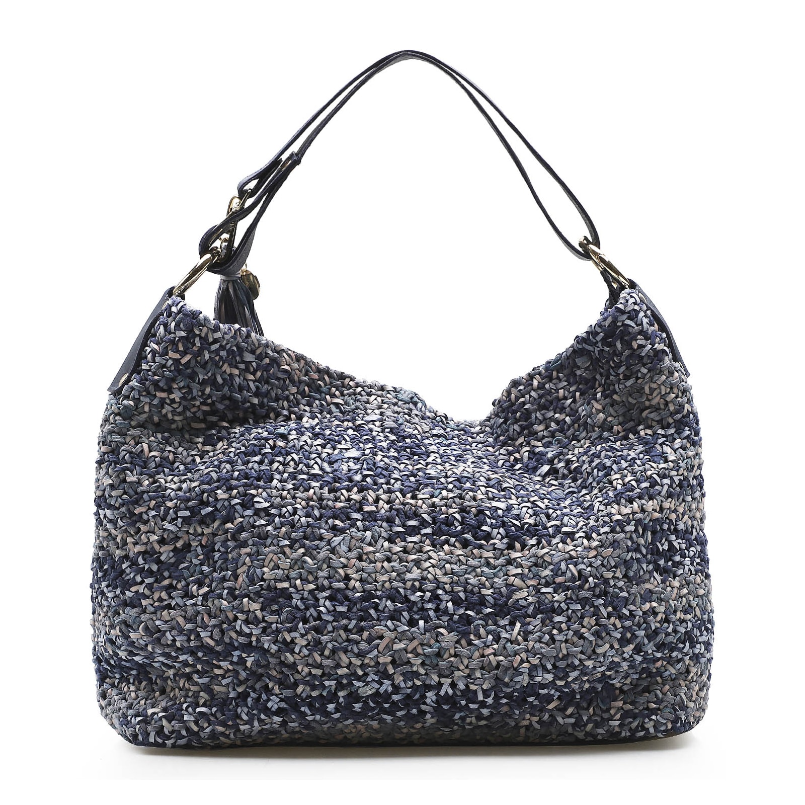 Bolsa Hobo Azul
