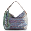 Bolsa Hobo Azul/Caramelo/Verde/Branco - imagem 1