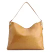 Bolsa Hobo Bag Charm Couro Amarelo - imagem 3