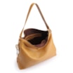 Bolsa Hobo Bag Charm Couro Amarelo - imagem 4