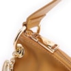 Bolsa Hobo Bag Charm Couro Amarelo - imagem 5