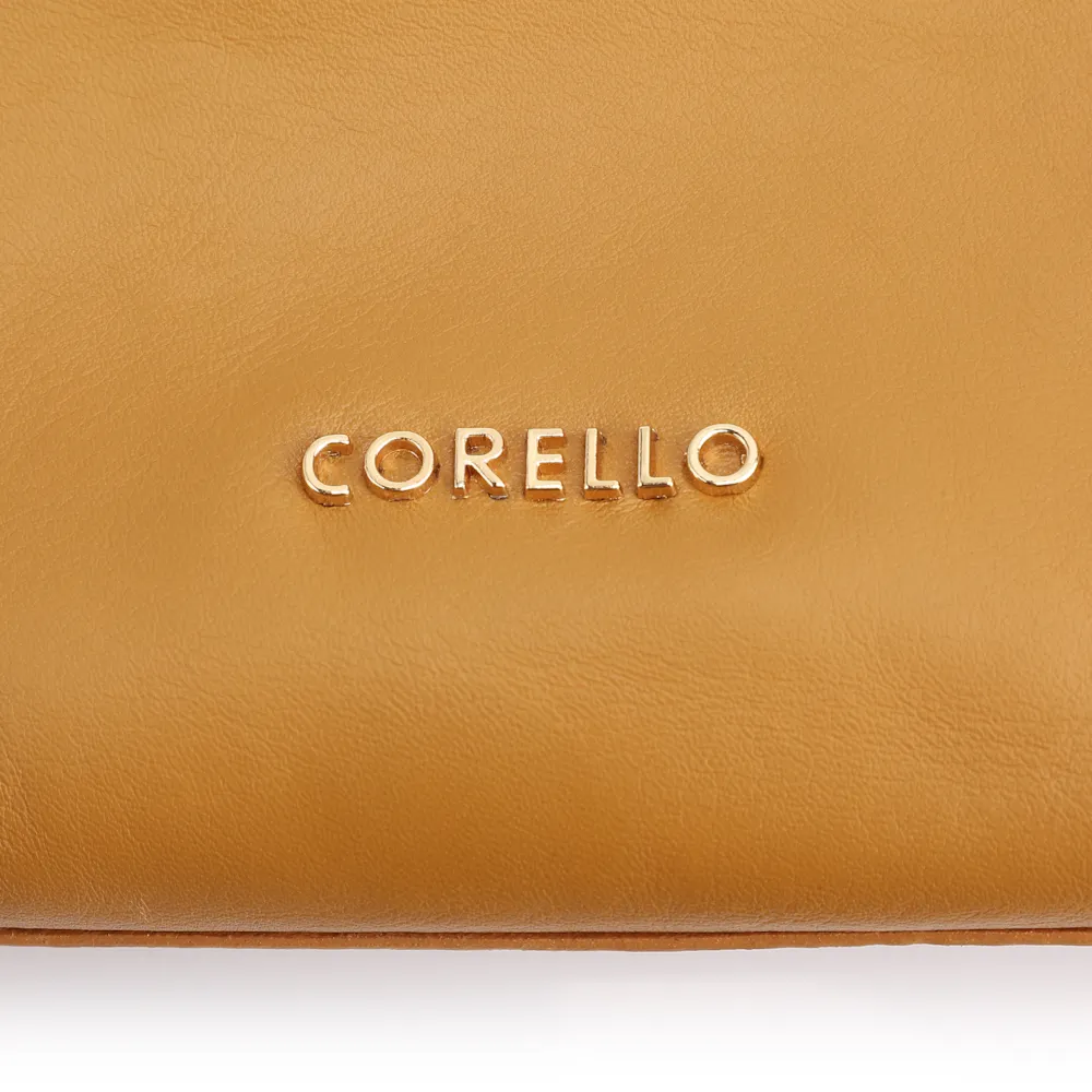Bolsa Hobo Bag Charm Couro Amarelo - imagem 6