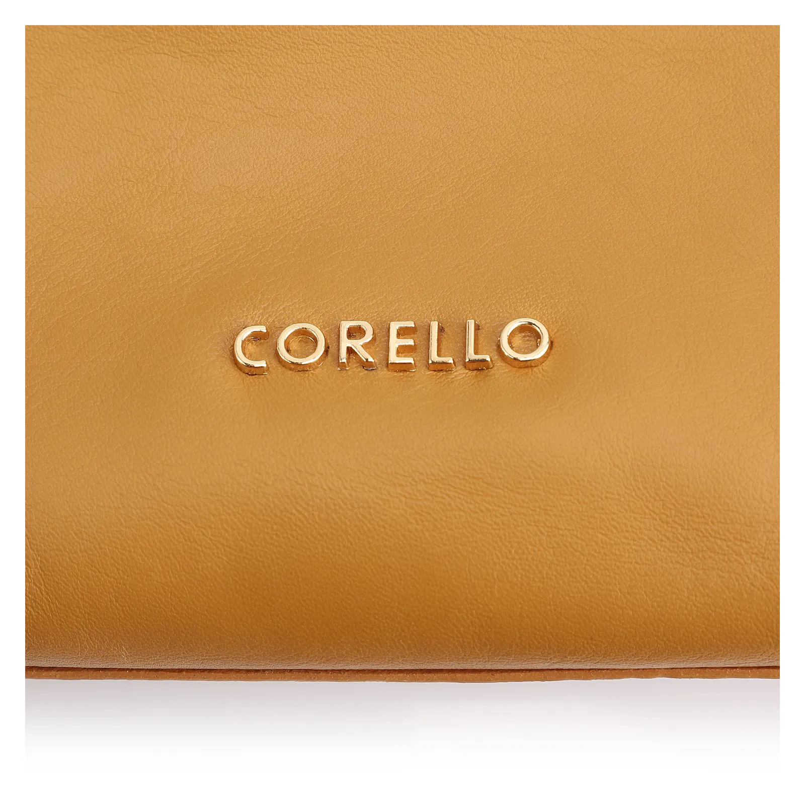 Bolsa Hobo Bag Charm Couro Amarelo