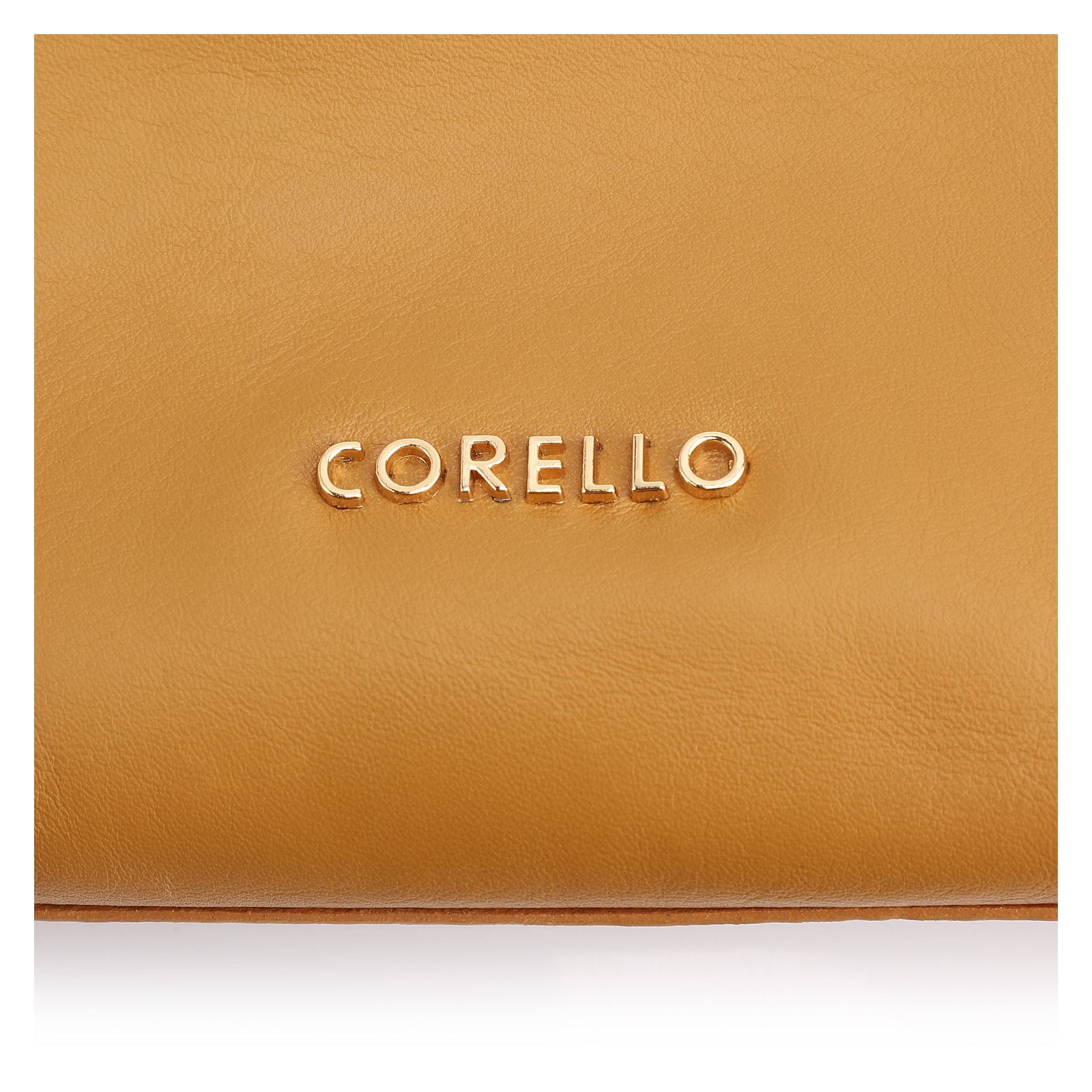 Bolsa Hobo Bag Charm Couro Amarelo