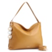Bolsa Hobo Bag Charm Couro Amarelo - imagem 2