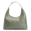 Bolsa Hobo Bag Charm Couro Camurça/Couro Verde - imagem 4