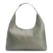 Bolsa Hobo Bag Charm Couro Camurça/Couro Verde - imagem 4