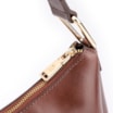 Bolsa Hobo Bag Charm Couro Marrom - imagem 5