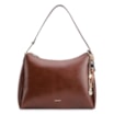 Bolsa Hobo Bag Charm Couro Marrom - imagem 1