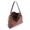 Bolsa Hobo Bag Charm Couro Marrom - imagem 5