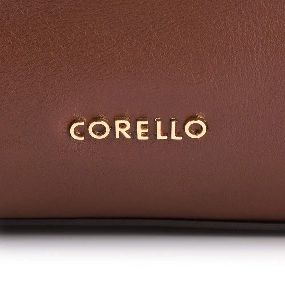 Bolsa Hobo Bag Charm Couro Marrom - imagem 7