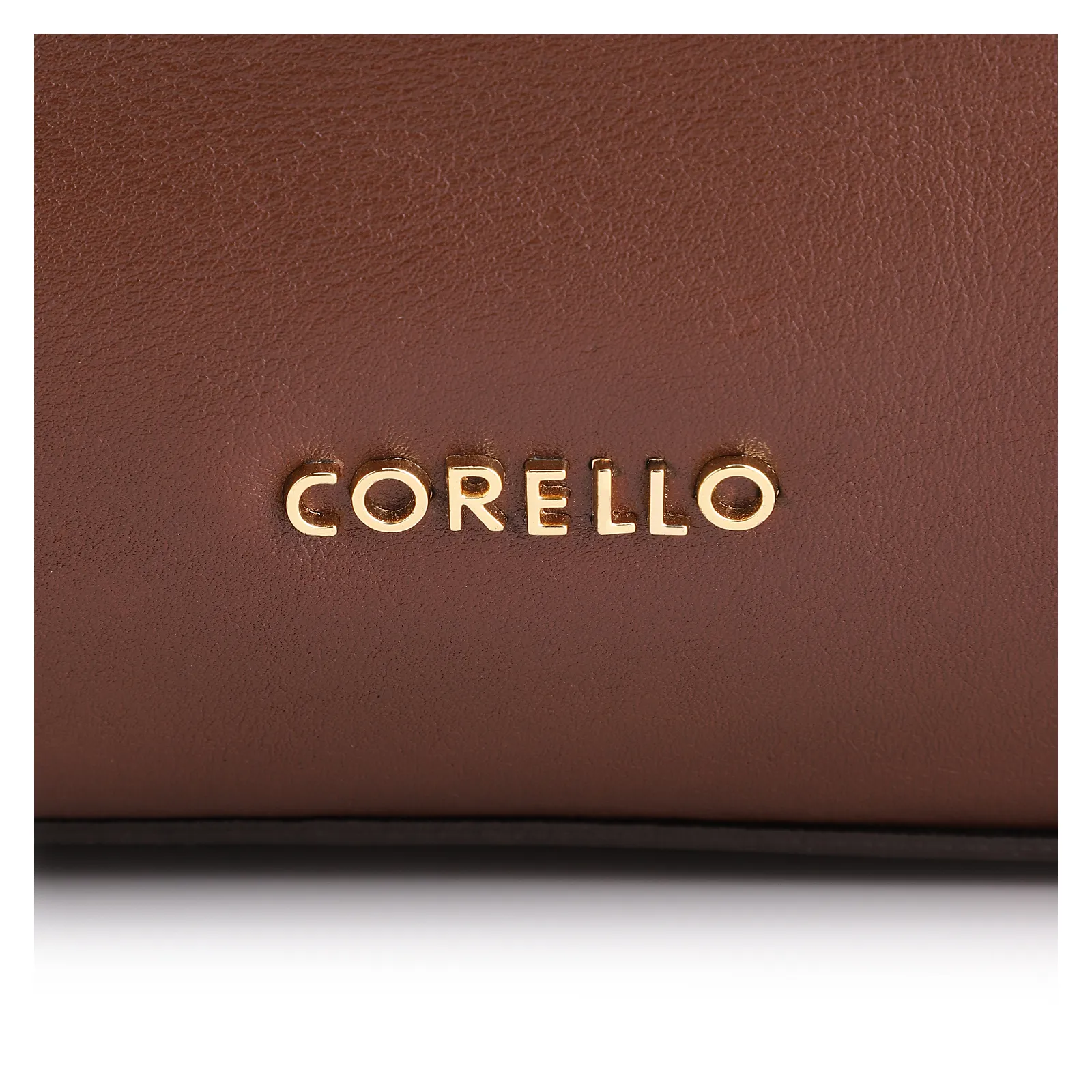 Bolsa Hobo Bag Charm Couro Marrom