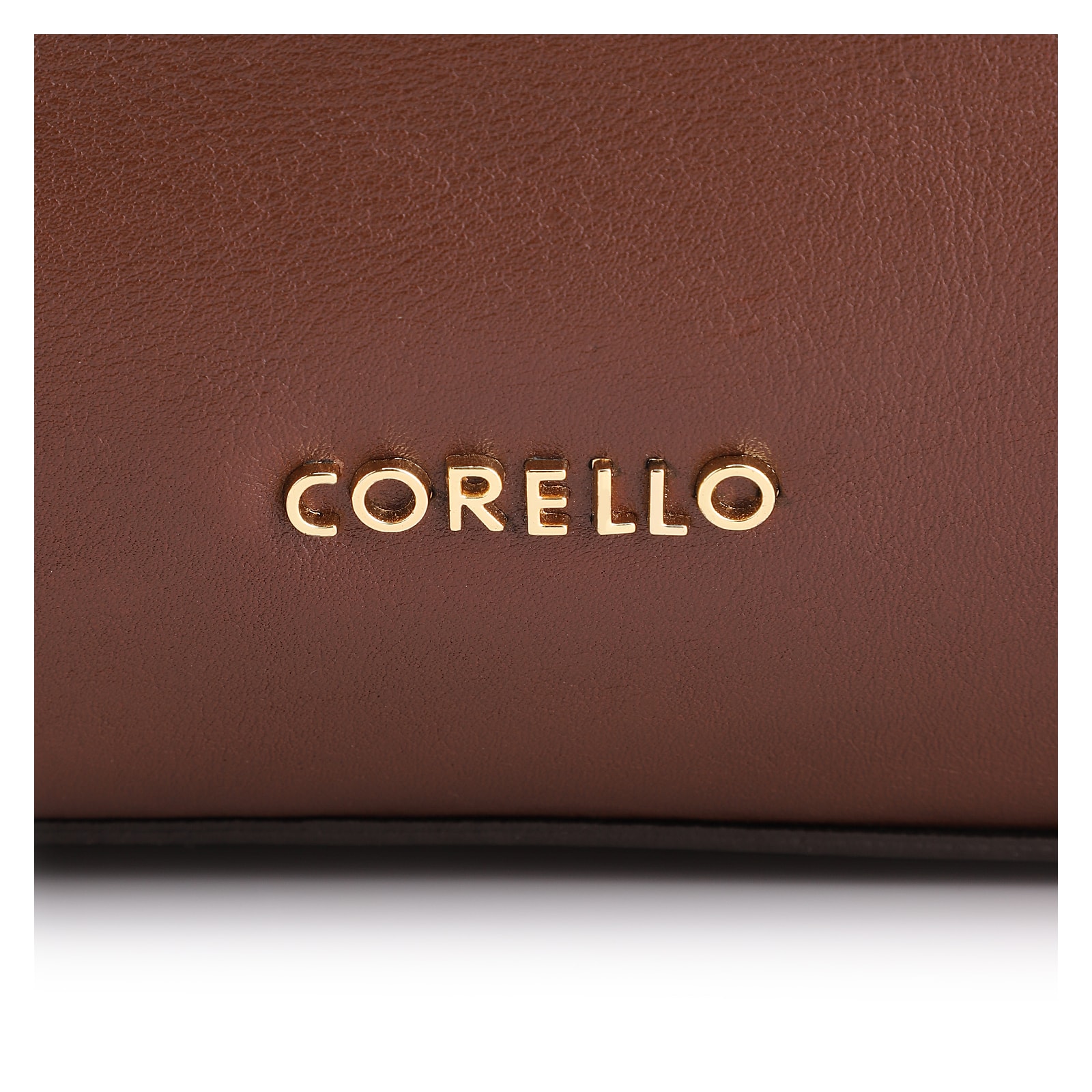 Bolsa Hobo Bag Charm Couro Marrom