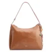 Bolsa Hobo Bag Charm Couro Marrom Claro - imagem 1