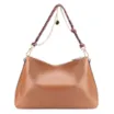 Bolsa Hobo Cordão Couro Marrom - imagem 3