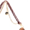 Bolsa Hobo Cordão Couro Marrom - imagem 7