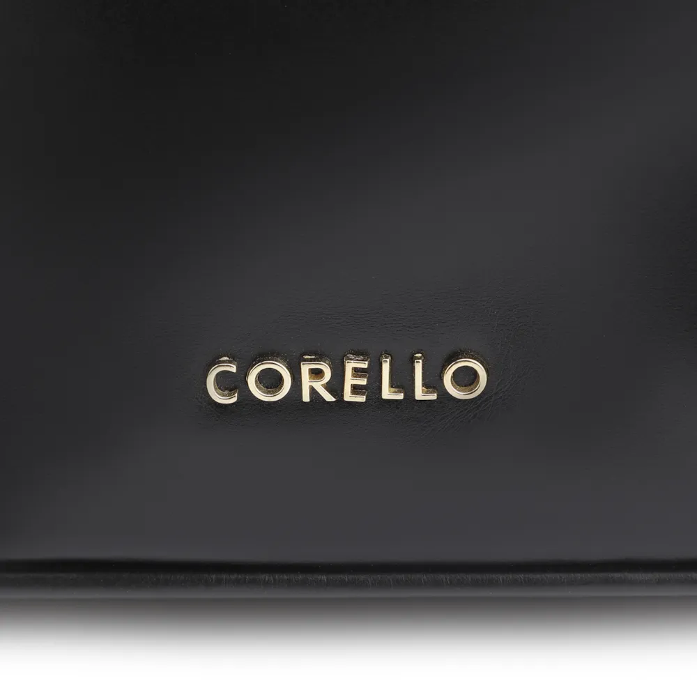 Bolsa Hobo Corrente Couro Preto - imagem 6