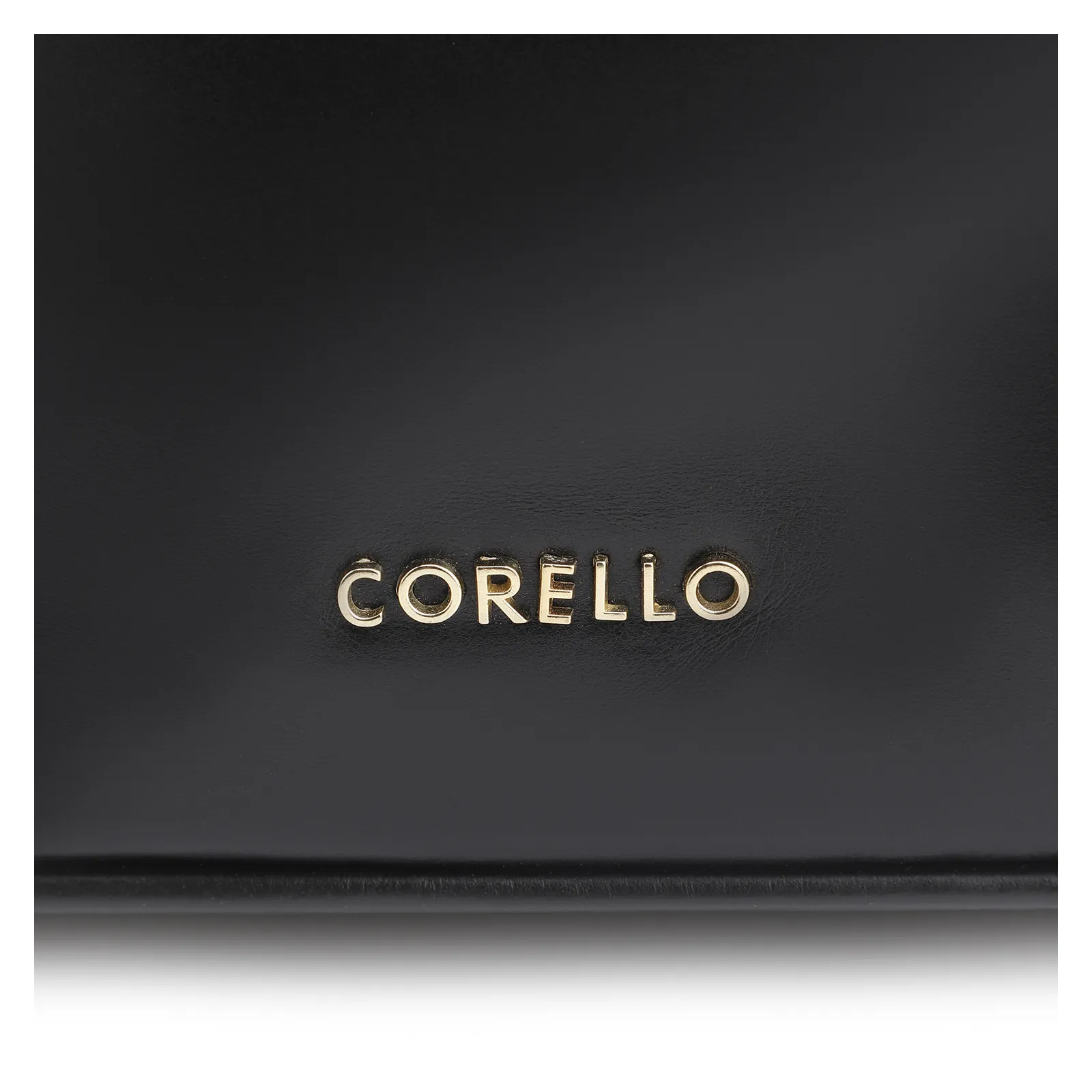 Bolsa Hobo Corrente Couro Preto