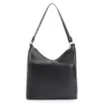 Bolsa Hobo Corrente Couro Preto - imagem 3