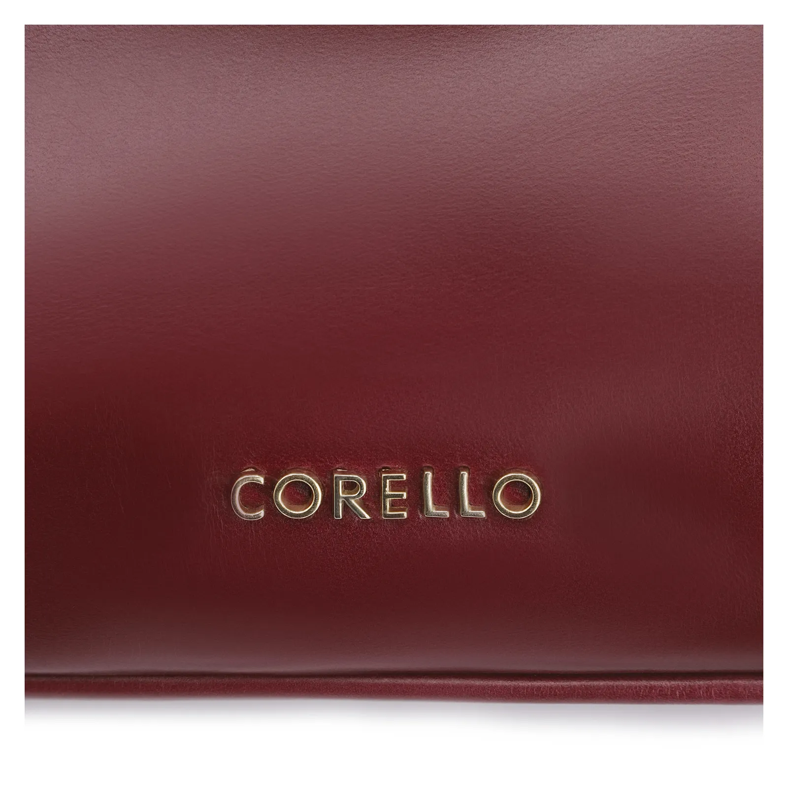 Bolsa Hobo Corrente Couro Vinho