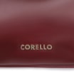 Bolsa Hobo Corrente Couro Vinho - imagem 7
