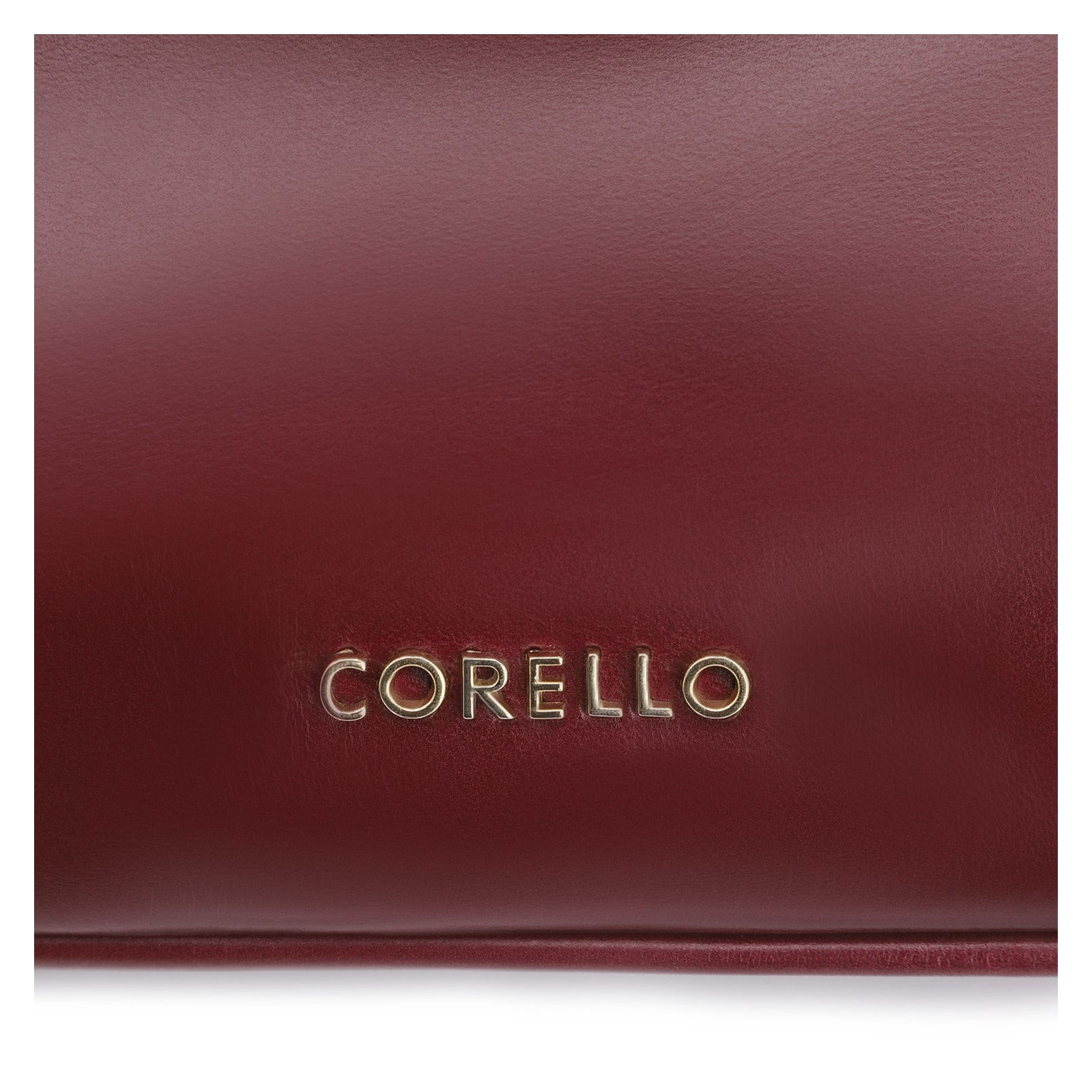 Bolsa Hobo Corrente Couro Vinho