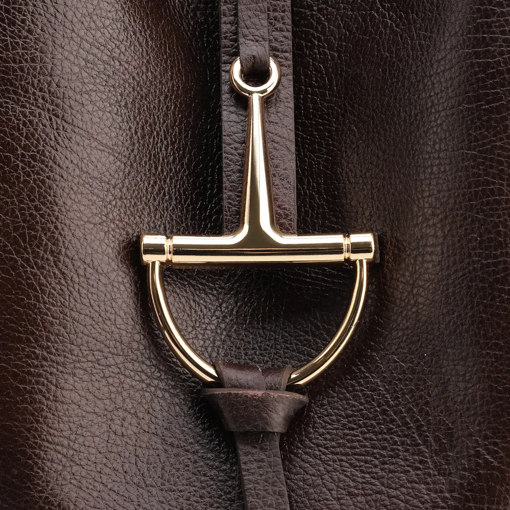 Bolsa Hobo Couro Antique Marrom - imagem 5