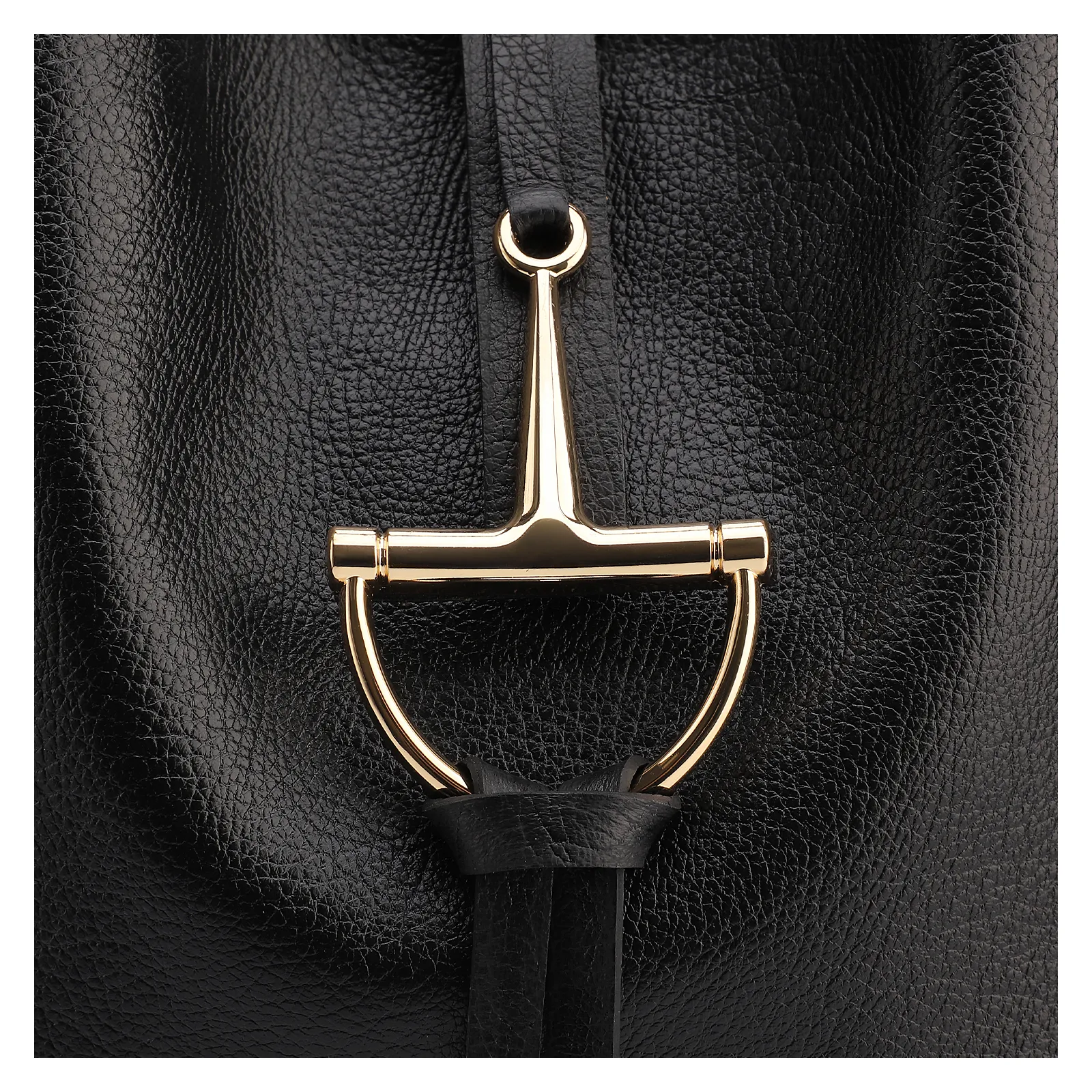 Bolsa Hobo Couro Antique Preto