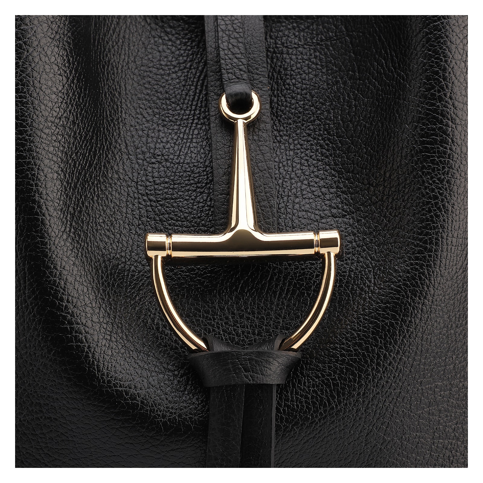 Bolsa Hobo Couro Antique Preto
