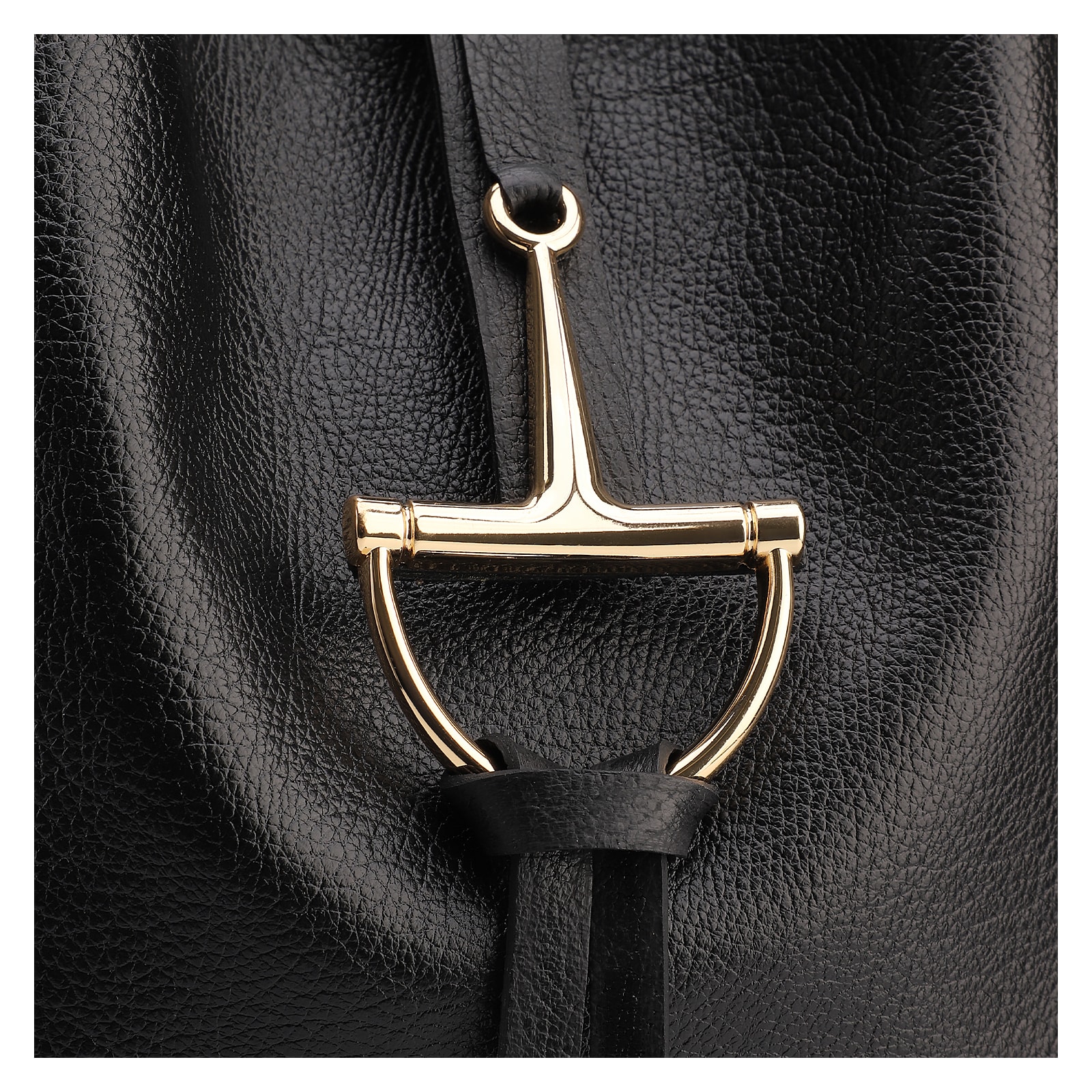 Bolsa Hobo Couro Antique Preto