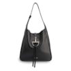 Bolsa Hobo Couro Antique Preto - imagem 1