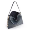 Bolsa Hobo Couro Azul - imagem 4