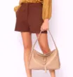 Bolsa Hobo Couro Bege - imagem 2