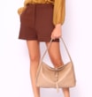 Bolsa Hobo Couro Bege - imagem 2