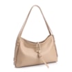 Bolsa Hobo Couro Bege - imagem 3