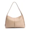 Bolsa Hobo Couro Bege - imagem 4