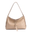 Bolsa Hobo Couro Bege - imagem 1
