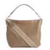 Bolsa Hobo Couro Bege - imagem 1