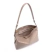 Bolsa Hobo Couro Bege - imagem 4