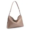 Bolsa Hobo Couro Bege - imagem 2