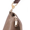 Bolsa Hobo Couro Bege/Marrom - imagem 5