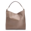 Bolsa Hobo Couro Bege/Marrom - imagem 3