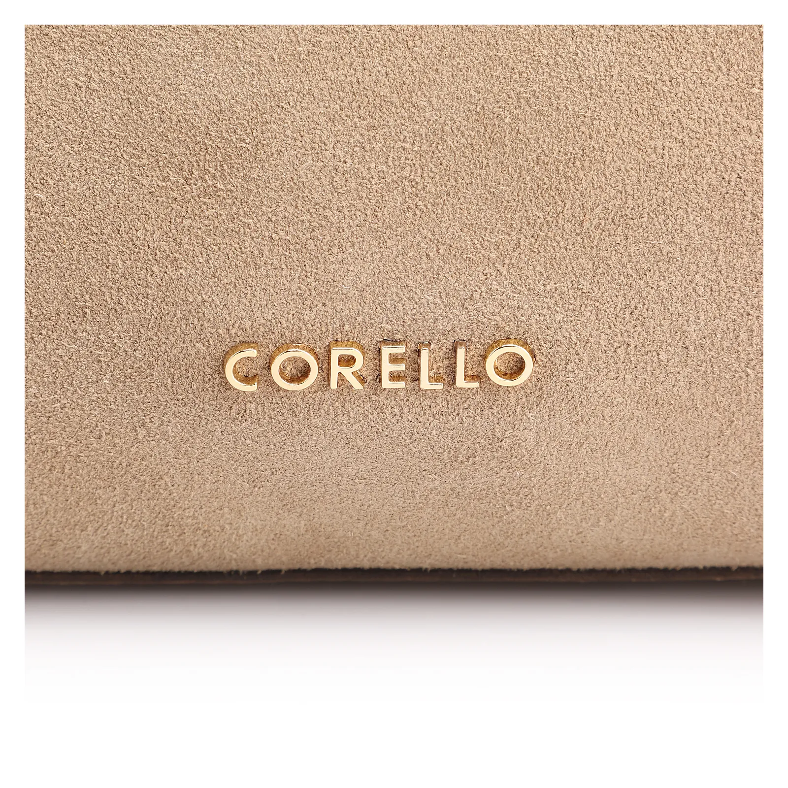 Bolsa Hobo Couro Camurça Bege