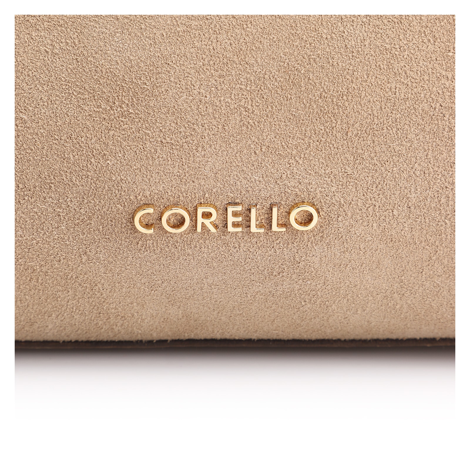 Bolsa Hobo Couro Camurça Bege