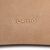 Bolsa Hobo Couro Camurça/Couro Bege - imagem 7