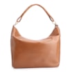 Bolsa Hobo Couro Camurça/Couro Marrom - imagem 4