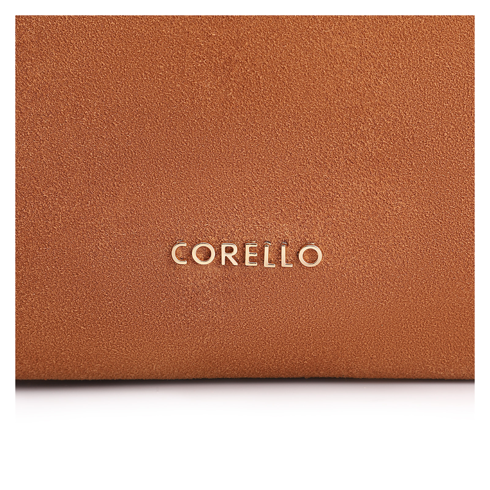 Bolsa Hobo Couro Camurça/Couro Marrom