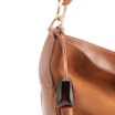 Bolsa Hobo Couro Camurça/Couro Marrom - imagem 8