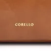 Bolsa Hobo Couro Camurça/Couro Marrom Claro - imagem 6